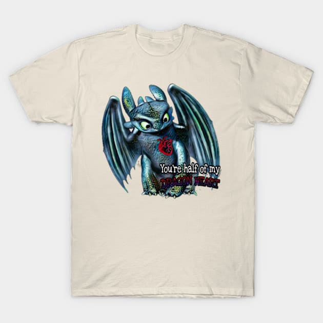 dragon heart T-Shirt by ErianRowan